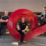 Alexander Dungate in the middle with the other Co-founders of OnDeck.