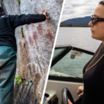 A side by side picture of a man and a woman